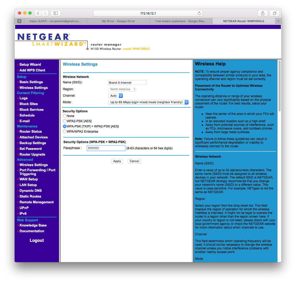 Netgear WiFi